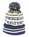 Underground Kulture College Beanie Hat (Blue)