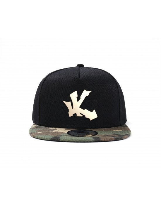 Underground Kulture Half Camo Snapback