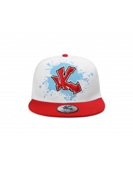 Underground Kulture Red Splash Snapback