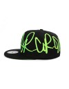 Underground Kulture Troublesome Green Fitted Cap