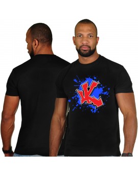 Underground Kulture Blue Splash Tee